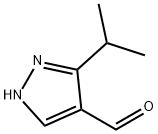 5-isopropyl-1H-pyrazole-4-carbaldehyde 结构式