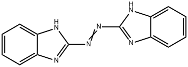 1H-Benzimidazole,2,2'-azobis- (9CI) 结构式