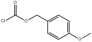 4-methoxybenzyloxycarbonyl chloride 结构式