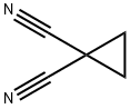 1,1-Cyclopropanedicarbonitrile 结构式