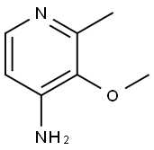 4-氨基-3-甲氧基-2-甲基吡啶 结构式