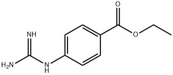 对胍基苯甲酸乙酯 结构式