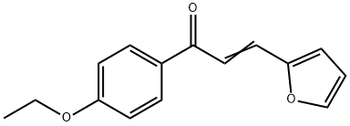 (2E)-1-(4-ethoxyphenyl)-3-(furan-2-yl)prop-2-en-1-one 结构式