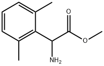 METHYL2-AMINO-2-(2,6-DIMETHYLPHENYL)ACETATE 结构式