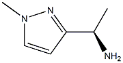 (R)-1-(1-甲基-1H-吡唑-3-基)乙烷-1-胺 结构式