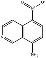 8-AMINO-5-NITROISOQUINOLINE 结构式