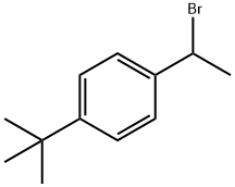 1-(1-溴乙基)-4-叔-丁基苯 结构式