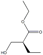 ethyl (S)-2-(hydroxymethyl)butanoate 结构式