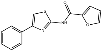 (Z)-N-(4-phenylthiazol-2(3H)-ylidene)furan-2-carboxamide 结构式