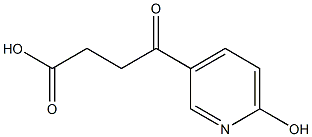 4-(6-hydroxypyridin-3-yl)-4-oxobutyric acid 结构式