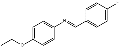 (4-ethoxyphenyl)(4-fluorobenzylidene)amine 结构式