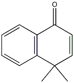 1(4H)-Naphthalenone,4,4-dimethyl- 结构式