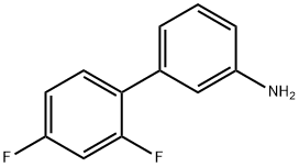 2',4'-二氟-[1,1'-联苯]-3-胺 结构式