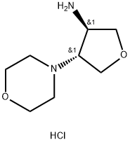 [trans-4-(4-morpholinyl)tetrahydro-3-furanyl]amine dihydrochloride