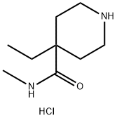 4-ethyl-N-methyl-4-piperidinecarboxamide hydrochloride