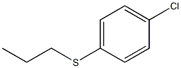 1-chloro-4-propylsulfanylbenzene 结构式