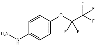 (4-(perfluoroethoxy)phenyl)hydrazine 结构式