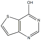 噻吩并[3,2-D]嘧啶-4-醇 结构式