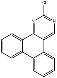 2-chlorodibenzo[f,h]quinazoline 结构式