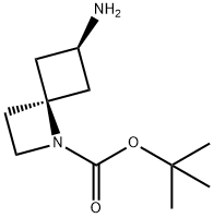 cis-6-amino-1-boc-1-azaspiro[3.3]heptane 结构式