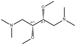 (S,S)-(+)-2,3-二甲氧基-1,4-双(二甲氨基)丁烷 结构式