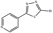 Pyridine, 4-(5-bromo-1,3,4-thiadiazol-2-yl)-