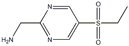 (5-(ethylsulfonyl)pyriMidin-2-yl)MethanaMine 结构式