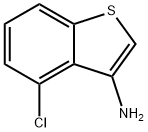 4-Chlorobenzo[b]thiophen-3-amine 结构式