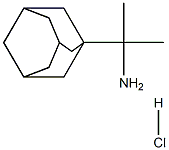 2-(金刚烷-1-基)丙-2-胺盐酸盐 结构式