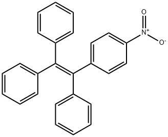 1-(4-硝基苯基)-1,2,2-三苯乙烯 结构式