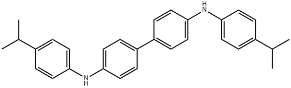 N,N'-二(4-异丙基苯基)联苯胺 结构式