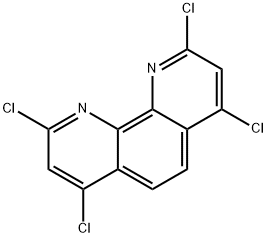 2,4,7,9-四氯-1,10-菲罗啉 结构式