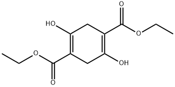 2,5-二羟基环己-1,4-二烯-1,4-二羧酸二乙酯 结构式