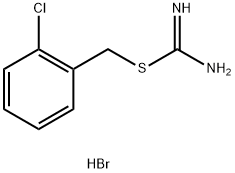{[(2-chlorophenyl)methyl]sulfanyl}methanimidamide hydrobromide 结构式