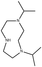 1,4-二异丙基-1,4,7-三氮杂环壬烷 结构式