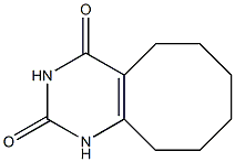 5,6,7,8,9,10-六氢环辛并[D]嘧啶-2,4(1H,3H)-二酮 结构式