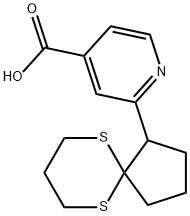 2-(6,10-Dithia-spiro[4.5]dec-1-yl)-isonicotinic acid