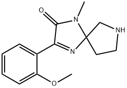 3-(2-Methoxy-phenyl)-1-methyl-1,4,7-triaza-spiro[4.4]non-3-en-2-one