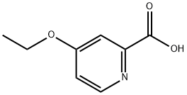 4-乙氧基吡啶-2-甲酸 结构式