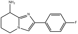 2-(4-Fluoro-phenyl)-5,6,7,8-tetrahydro-imidazo[1,2-a]pyridin-8-ylamine