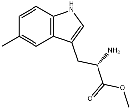 DL-5-甲基色氨酸甲酯 结构式