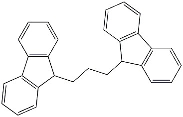 9-[3-(9H-fluoren-9-yl)propyl]-9H-fluorene 结构式