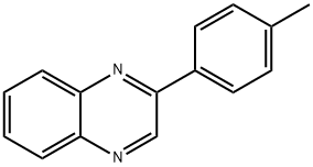 2-(4-甲基苯基)喹喔啉 结构式