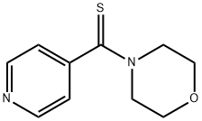 4-吗啉基- 4-吡啶基甲硫醇 结构式