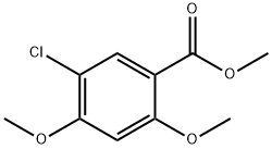 5-氯-2,4-二甲氧基苯甲酸甲酯 结构式