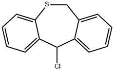 11-氯-6,11-二氢二苯并[B,E]噻庚英 结构式