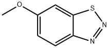 6-methoxybenzo[d][1,2,3]thiadiazole 结构式