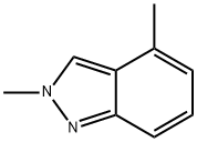 2,4-dimethyl-2H-indazole 结构式