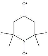 2,2,6,6-四甲基-1,4-哌啶二基双(氧)- 结构式