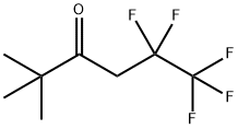 5,5,6,6,6-PENTAFLUORO-2,2-DIMETHYLHEXAN-3-ONE 结构式